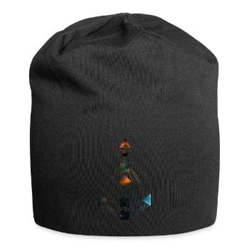 Human Design Chart Universe 2 - Jersey-Beanie - Schwarz - Vorne
