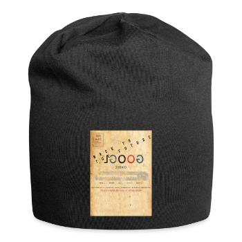 Google Back to the Future Parody - Jersey Beanie - black - Front
