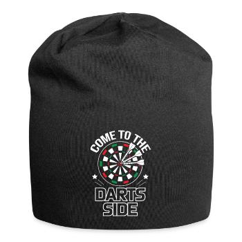 Viens au côté des fléchettes - Bonnet en jersey - noir - Devant
