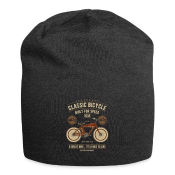 Classic Bicycle - Jersey Beanie - charcoal grey - Front