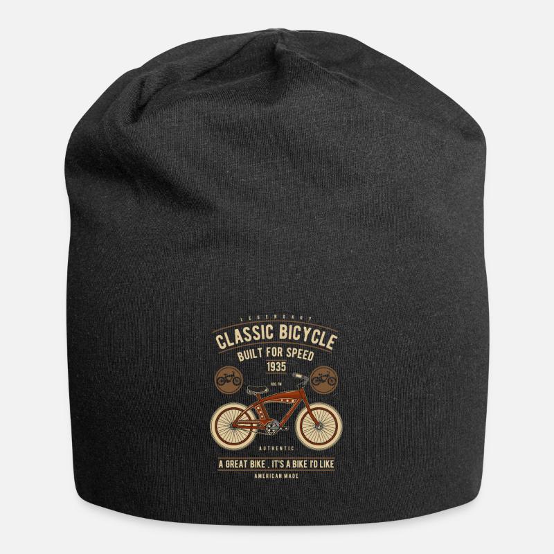 Classic Bicycle - Bonnet en jersey - noir