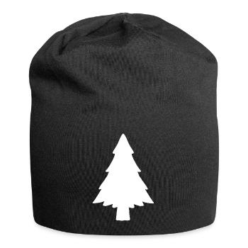 Christmas tree Christmas tree - Jersey Beanie - black - Front