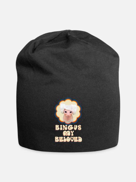 70s Bingus - Jersey Beanie - black