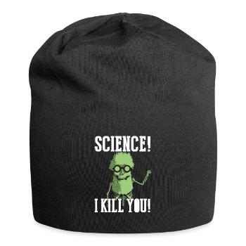 Wissenschaft! I Kill You! B - Jersey-Beanie - Schwarz - Vorne