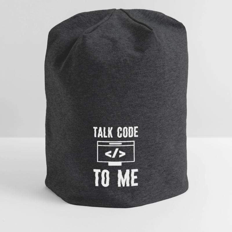 Codage Programmation Talk Code To Me Bonnet en jersey