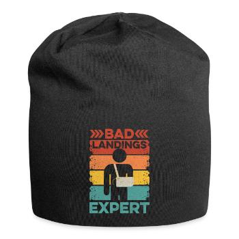 Arm fracture saying for your friend with a - Jersey Beanie - black - Front
