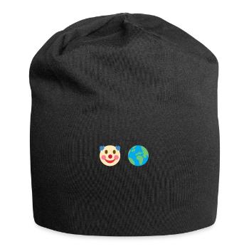 Clown world politique en ligne meme internet honk blague - Bonnet en jersey - noir - Devant