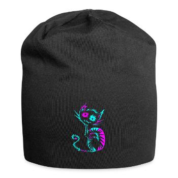 Dream with me! - Jersey-Beanie - Schwarz - Vorne