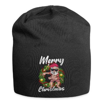 Cadeaux de Noël Enfants - Bonnet en jersey - noir - Devant