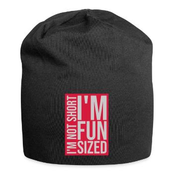 Not short fun sized - Jersey Beanie - black - Front