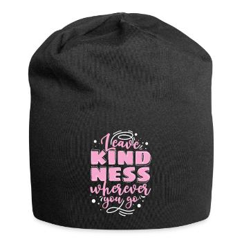 Kindness Statement Role Model Gift - Jersey Beanie - black - Front