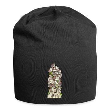 cityscape - Jersey Beanie - black - Front