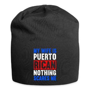 Porto Rico - Bonnet en jersey - noir - Devant