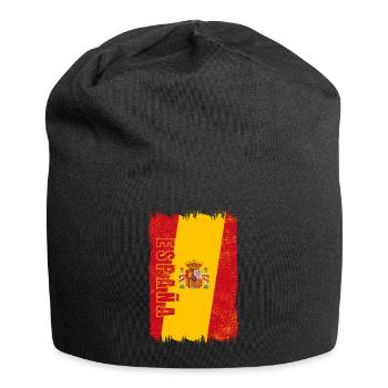 Spain flag - Jersey Beanie - black - Front
