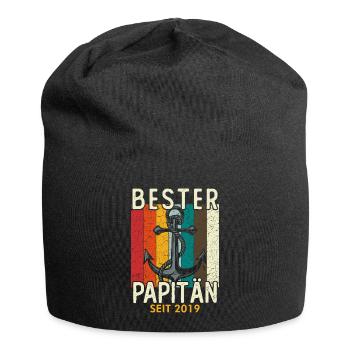 Papitän seit 2019 - Jersey-Beanie - Schwarz - Vorne