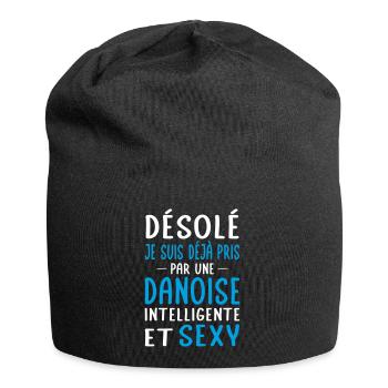 Désolé déjà pris par une Danoise sexy - Bonnet en jersey - noir - Devant