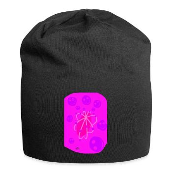 ROSA POWER - Jersey-Beanie - Schwarz - Vorne