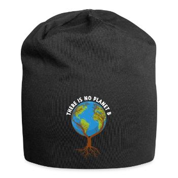 Il n’y a pas de planète B Tree Earth - Bonnet en jersey - noir - Devant