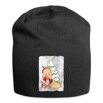 Cadeaux Elfe - Bonnet en jersey - noir - Devant