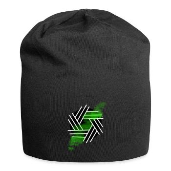 Kreis1 - Jersey-Beanie - Schwarz - Vorne