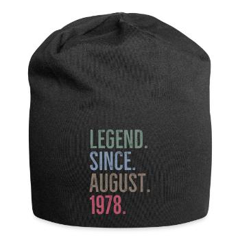 Legende seit August 1978 - Jersey-Beanie - Schwarz - Vorne