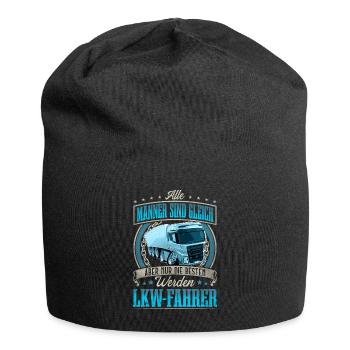 LKW Fahrer - Jersey-Beanie - Schwarz - Vorne