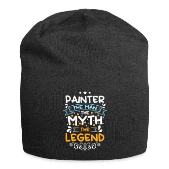 Maler Lackierer Streichen Handwerker - Jersey-Beanie - Anthrazit - Vorne