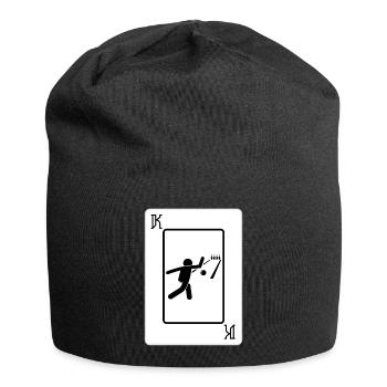 King of Bowling Kartenhemd - Jersey-Beanie - Schwarz - Vorne