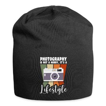 Fotograf Fotografieren Digitalkamera - Jersey-Beanie - Schwarz - Vorne