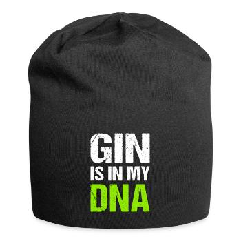 Le gin est dans mon ADN Toast Gin - Bonnet en jersey - noir - Devant