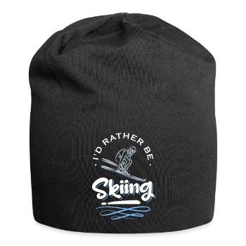 Winter sports Alpen Pistensau - Jersey Beanie - black - Front