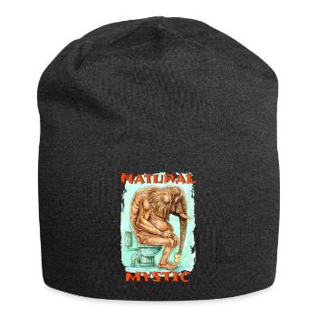 MYSTIQUE NATUREL - Bonnet en jersey - charbon - Devant