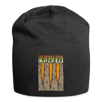 Carrots - Jersey Beanie - black - Front