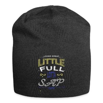 dinosaur moon statement bday fairy tail - Jersey-Beanie - Anthrazit - Vorne
