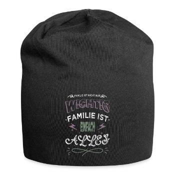 eine familie ein team asatru vater familienwappen - Jersey-Beanie - Schwarz - Vorne
