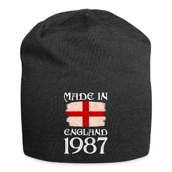 Made in England 1987 - St George's Day - English - Jersey Beanie - charcoal grey - Front