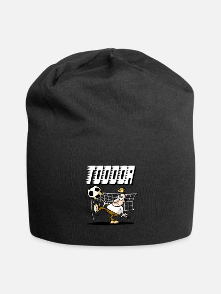 TOOOOR Fußballspieler - Jersey-Beanie - Schwarz