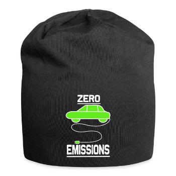 zero emissions - Jersey-Beanie - Schwarz - Vorne