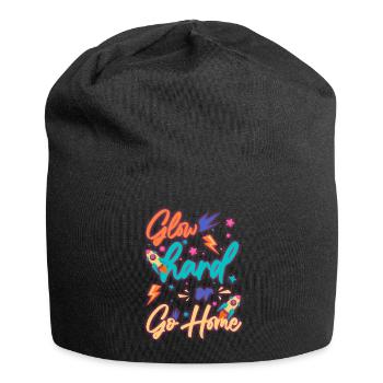 Neon Vintage Cassette Neon Enseignes au néon - Bonnet en jersey - noir - Devant