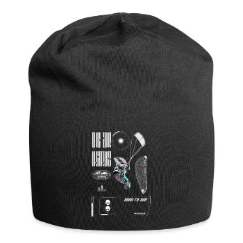 Ikarus Kiteboarding - Jersey-Beanie - Schwarz - Vorne