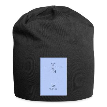 Du & Ich Mode für Jedermann. - Jersey-Beanie - Schwarz - Vorne