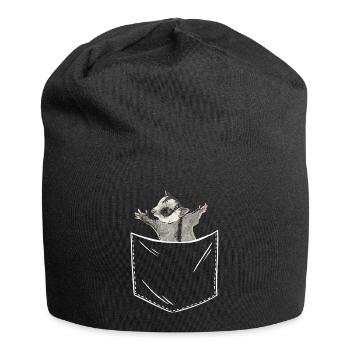 Short-headed glider Sugar Glider - Jersey Beanie - black - Front