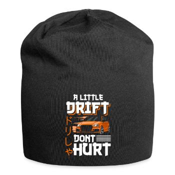 Drifting transversely - Jersey Beanie - black - Front