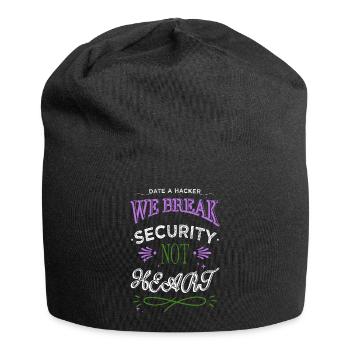 statement lumber apprentice sayings - Jersey-Beanie - Schwarz - Vorne