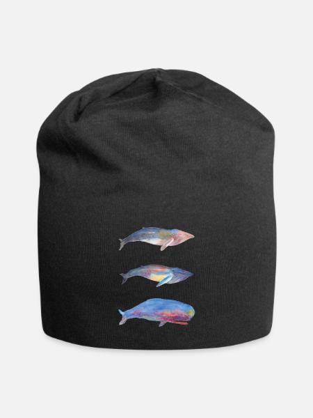 3 Wale - Jersey-Beanie - Schwarz