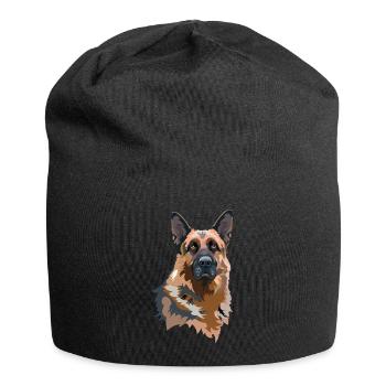 Portrait German Shepherd - Jersey Beanie - black - Front