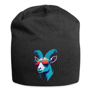 Goat Rebellion - Jersey Beanie - black - Front