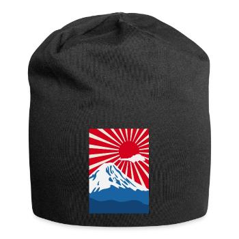Mont Fuji - Bonnet en jersey - noir - Devant