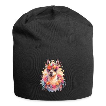 Lama - Jersey Beanie - black - Front