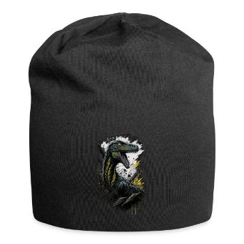 Velociraptor - Jersey Beanie - black - Front